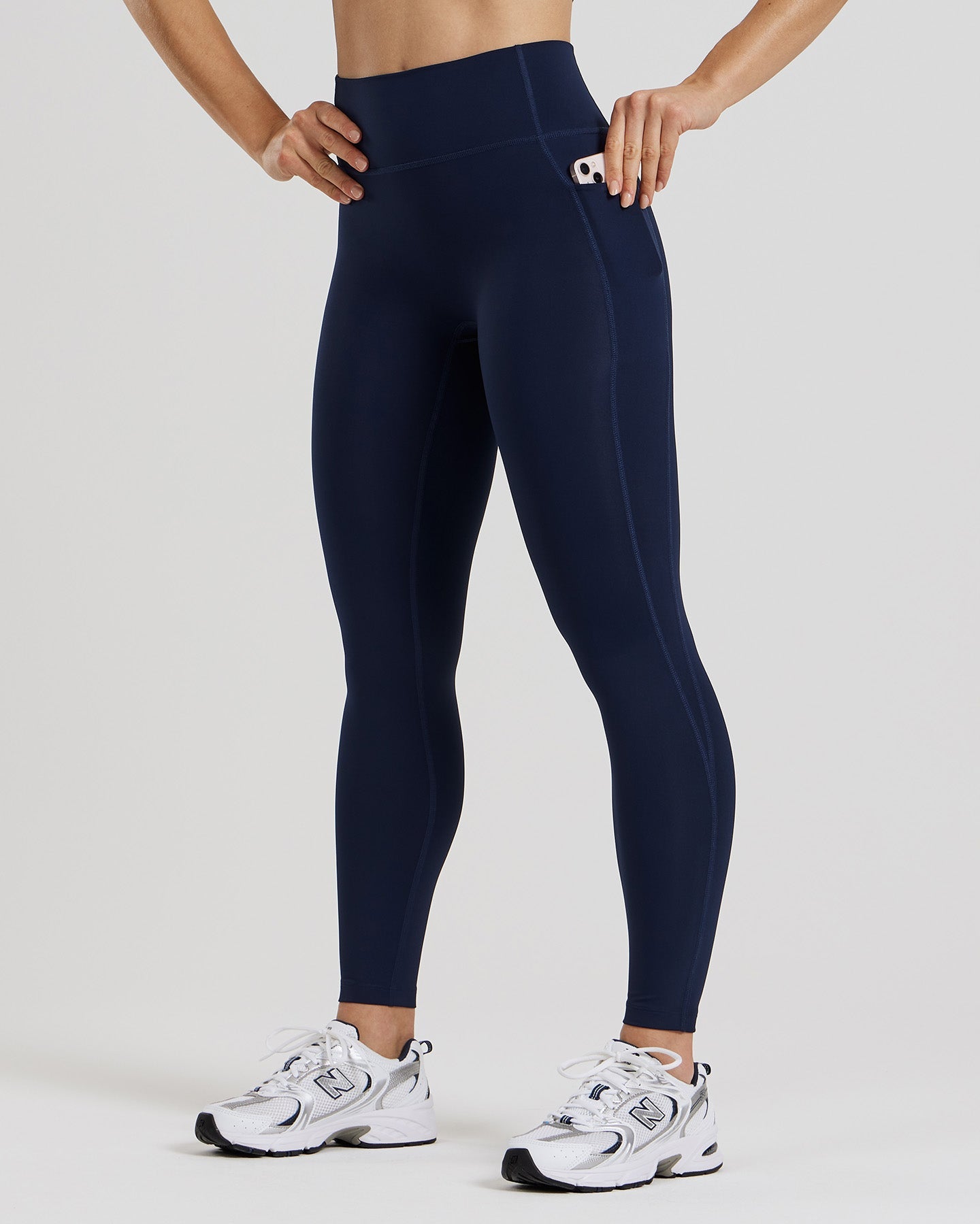 Essential Leggings with Pockets | Sapphire Blue