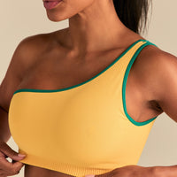 Power Seamless One Shoulder Bra | Mango