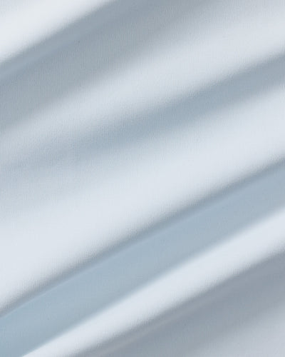 Essential Built-In Bra Scoop Back Tank | Icy Blue