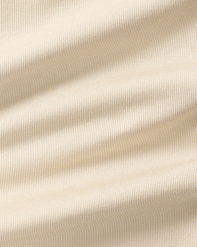 Motion Seamless Halter Bra | Off White