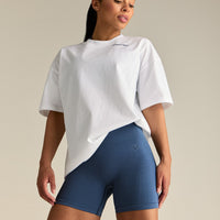 Comfort Lifting Club Oversized T-Shirt | White