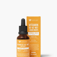 Vitamin D3 + K2 + MCT 2,000IU Liquid Drops