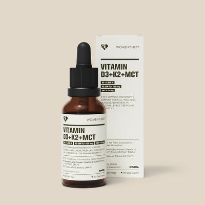 Vitamin D3 + K2 + MCT 5,000IU Liquid Drops