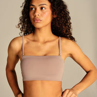 Essential Bandeau Convertible Bra | Mauve Taupe