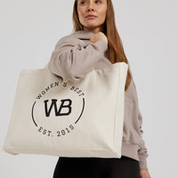 Printed Tote Bag | Off White