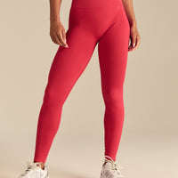 Power Seamless Leggings | Spicy Red