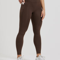 Essential Leggings with Pockets | Cocoa