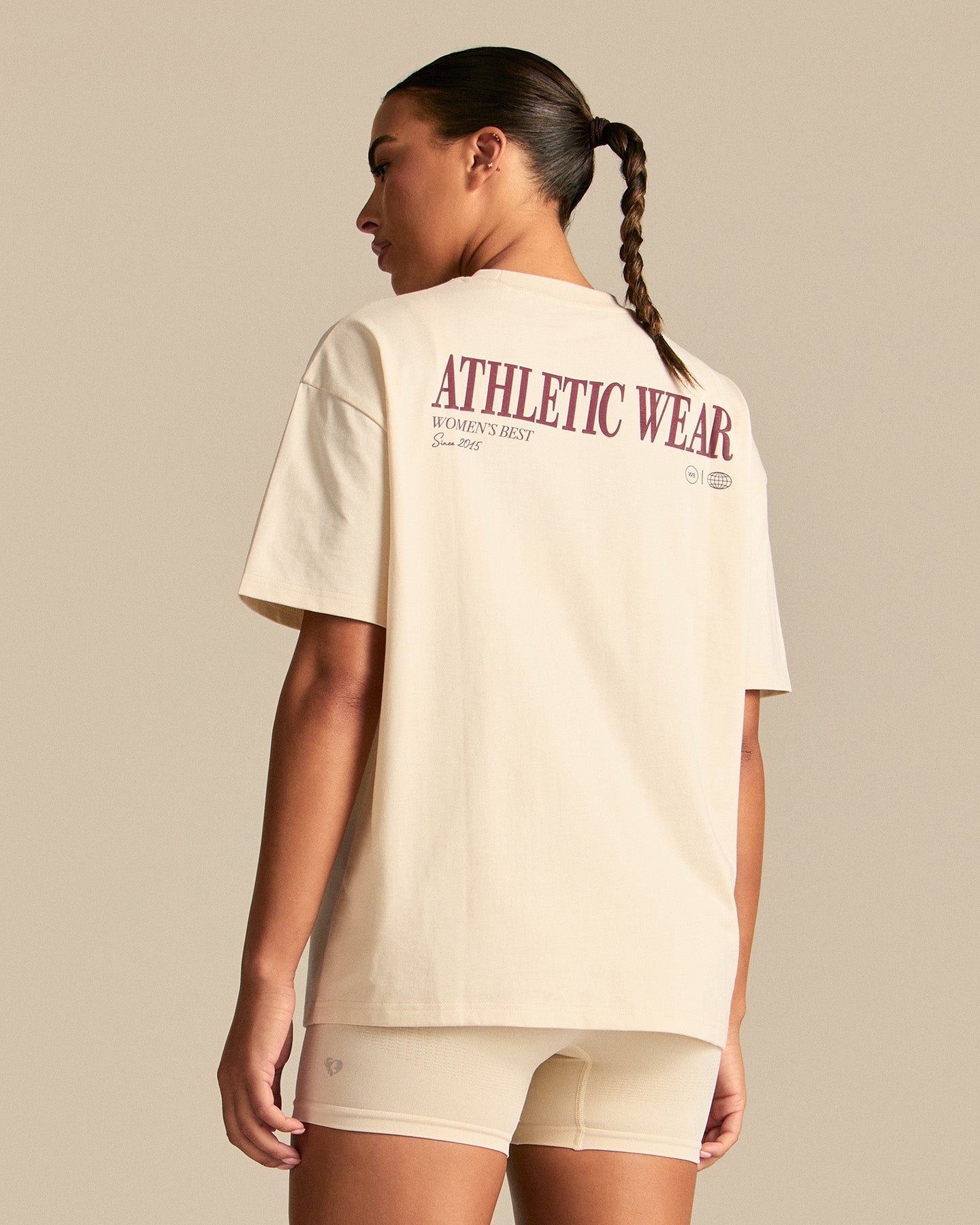 Comfort Athletic Club Oversized T-Shirt | Off White