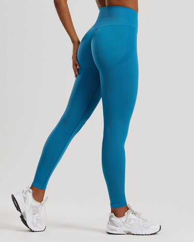 Motion Seamless Leggings | Peacock Blue