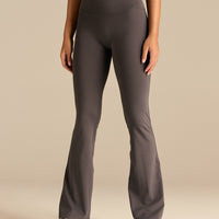 Essential High Waist Flared Leggings | Slate Grey