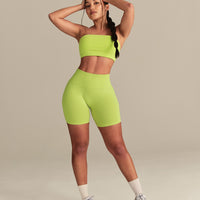 Define 2.0 Seamless Low Back Shorts | Lime Punch