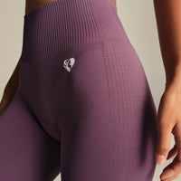 Power Seamless Scrunch Leggings | Dusk Plum