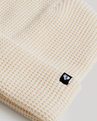 All Day Waffle Knit Beanie | Off White