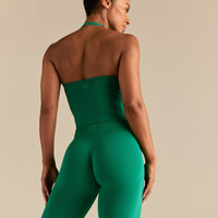 Define 2.0 Seamless Halter Tank | Amazonia Green