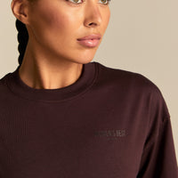 Comfort Athletic Club Oversized T-Shirt | Cafe Noir