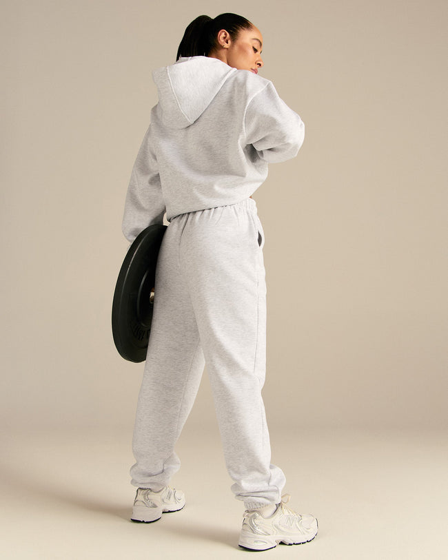 Comfort Joggers | Light Grey Marl