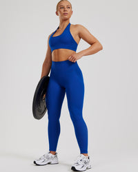 Motion Seamless Scrunch Leggings | Galactic Blue