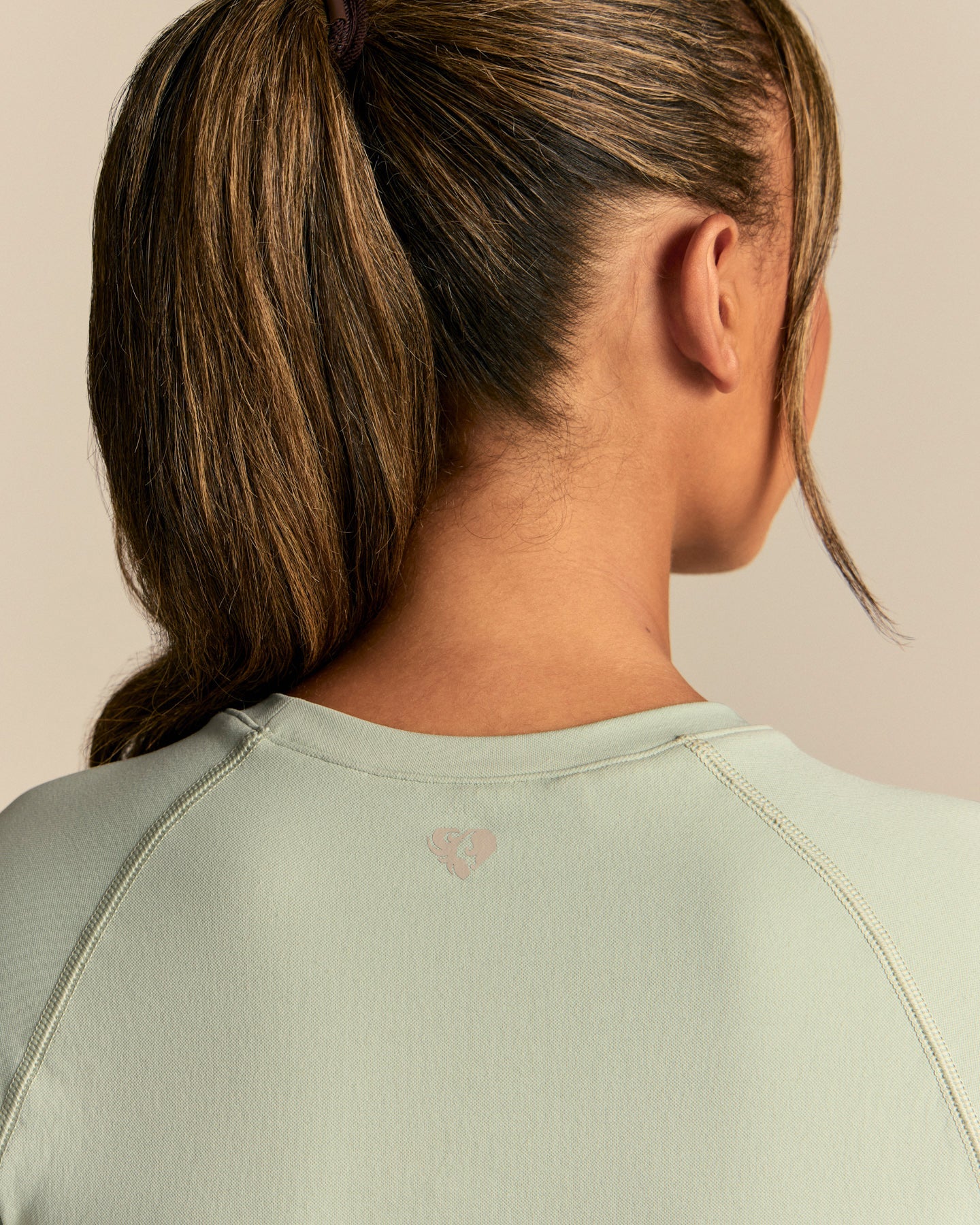 Power Short Sleeve Top | Calming Green (2/6)