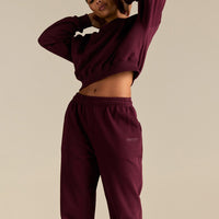 Comfort Joggers | Merlot