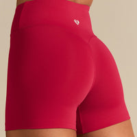 Essential High Waist Shorts | Strawberry Kiss