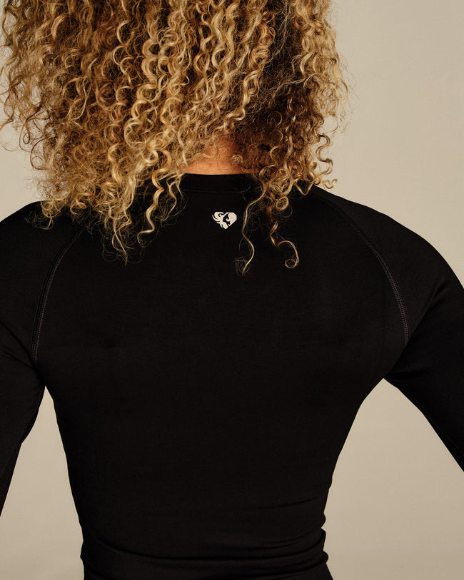 Power Long Sleeve Top | Black