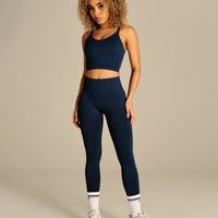 Power Built-In Bra Tank | True Navy