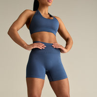 Motion Seamless Shorts | Blueberry