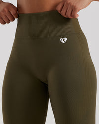 Power Seamless Leggings | Khaki