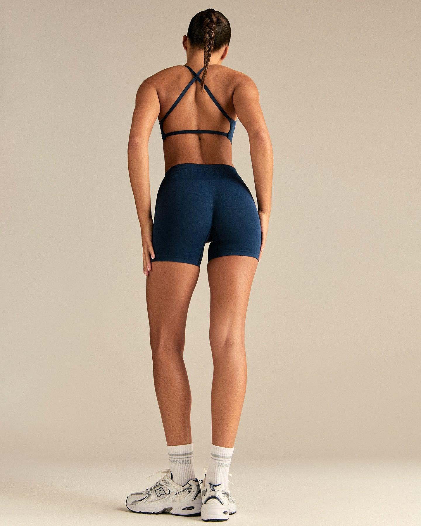 Define 2.0 Cross Back Bra | True Navy