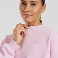 Comfort Cropped Crew Neck | Quartz