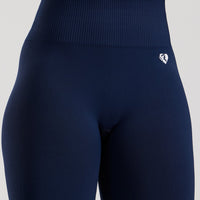 Power Seamless Scrunch Leggings | Sapphire Blue