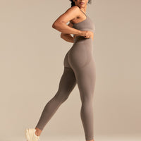 Motion Seamless Leggings | Taupe Grey