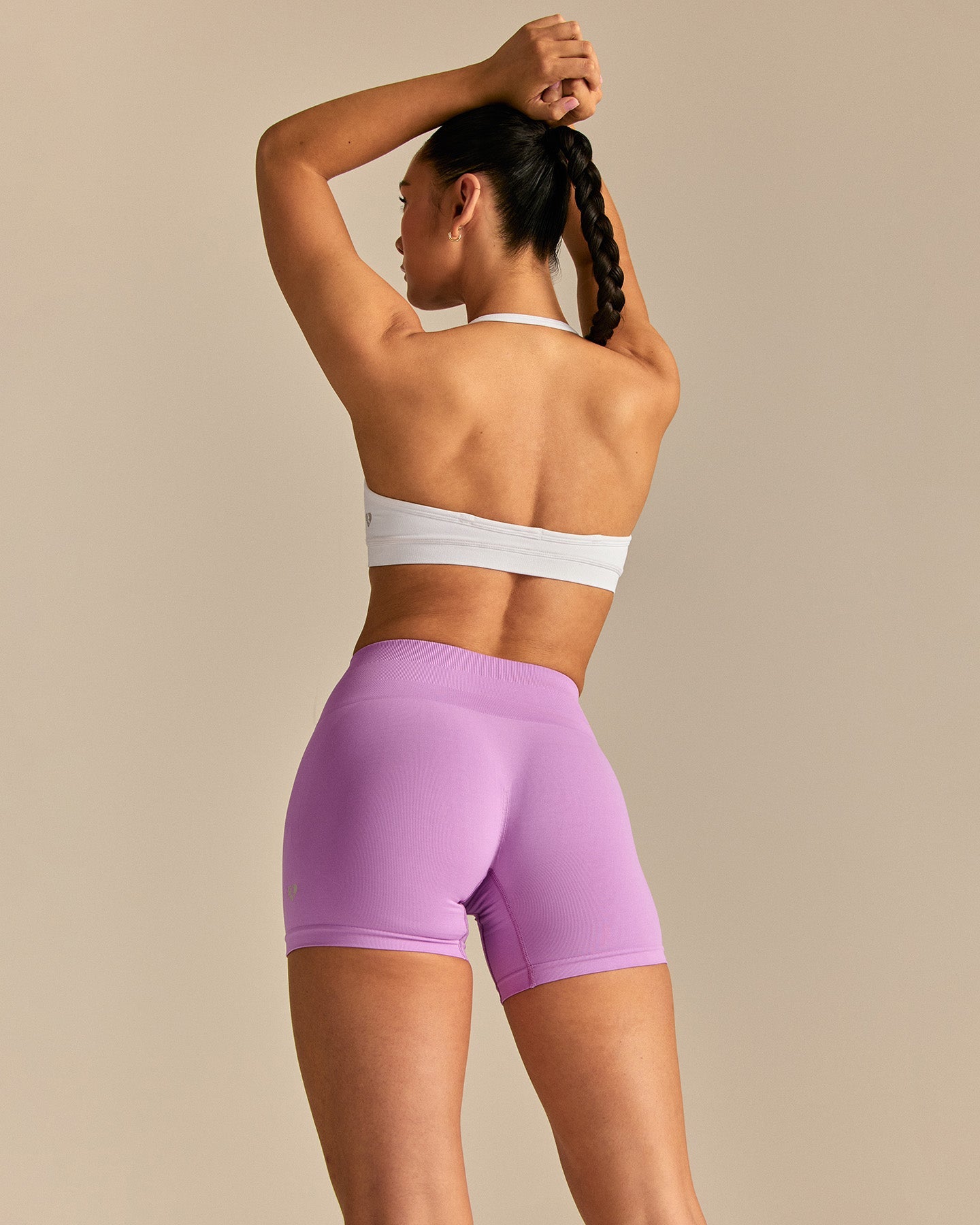 Define 2.0 Scrunch V-Neck Bra | White