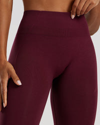 Define 2.0 Seamless Scrunch Leggings | Dark Cherry