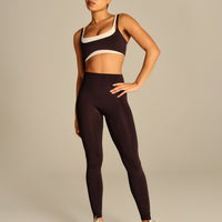 Essential Double Layer Bra | Cafe Noir