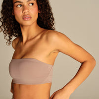 Essential Bandeau Convertible Bra | Mauve Taupe