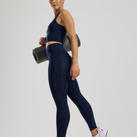 Essential Crop Tank Top | Sapphire Blue