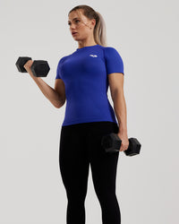 Power Seamless T-Shirt | Royal Blue