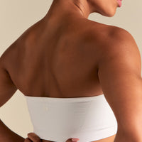 Define 2.0 Seamless Bandeau Bra | White