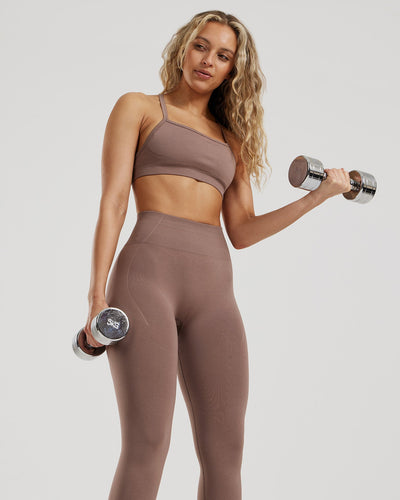 Define 2.0 Seamless Racer Back Bra | Mocha