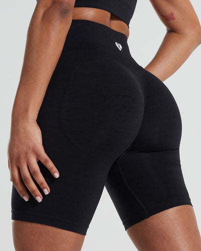 Define Scrunch Seamless Cycling Shorts Black Women s Best