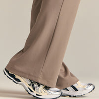 Essential Flared Leggings | Taupe Grey