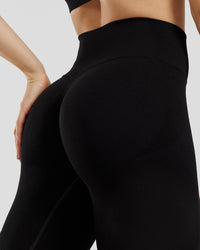 Motion Seamless Scrunch Leggings | Black