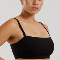 Essential Bandeau Convertible Bra | Black