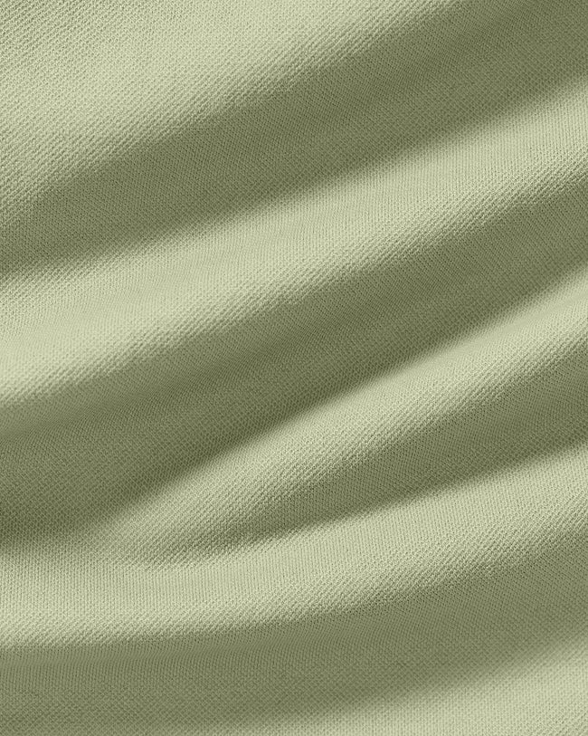 Power Enhanced High Waist Shorts | Calming Green (5/6)