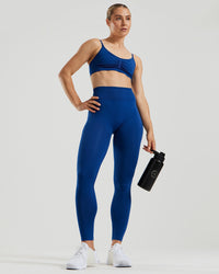 Define Scrunch Seamless Bralette | Ink Blue