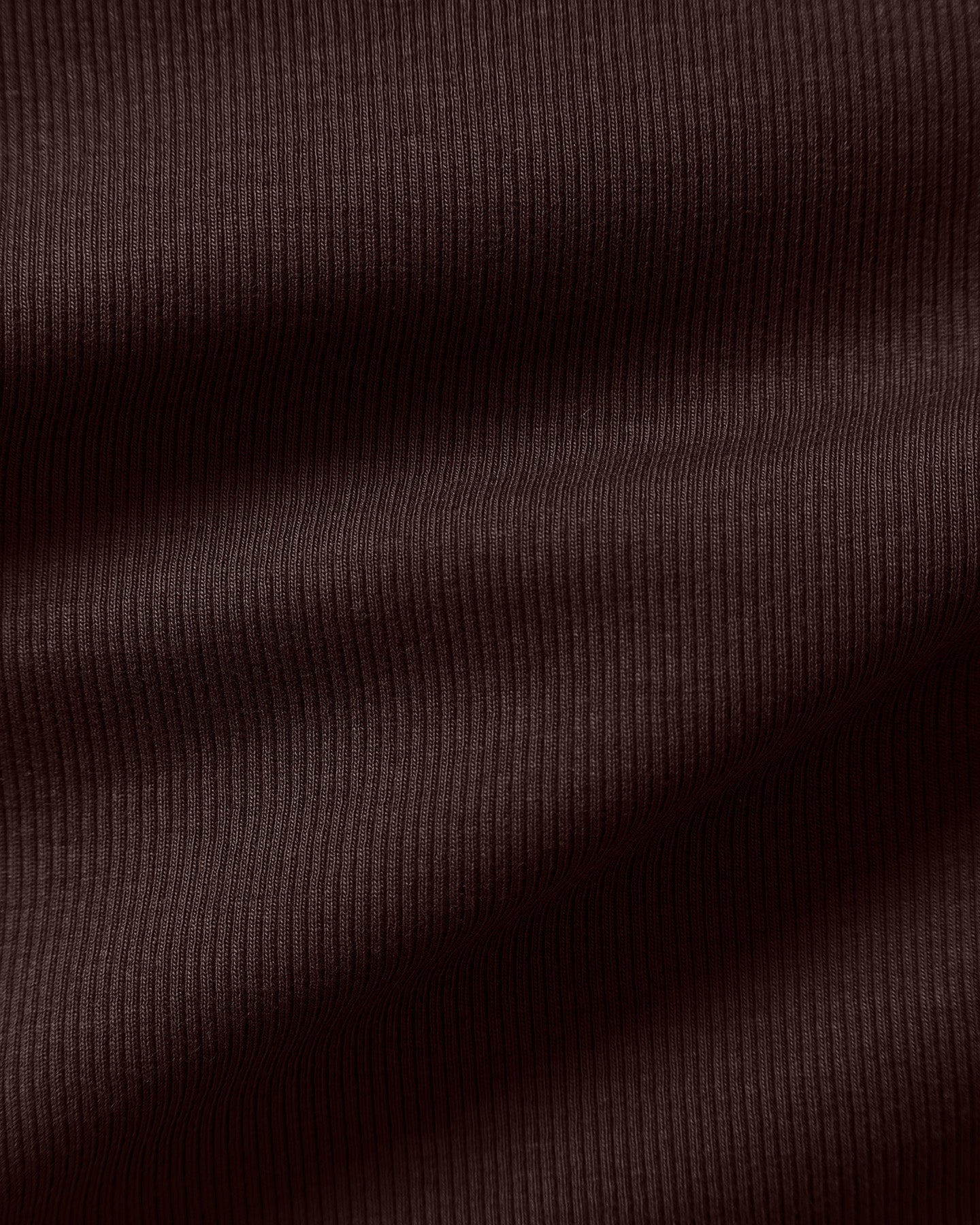 Comfort Ribbed Cropped T-Shirt | Cafe Noir