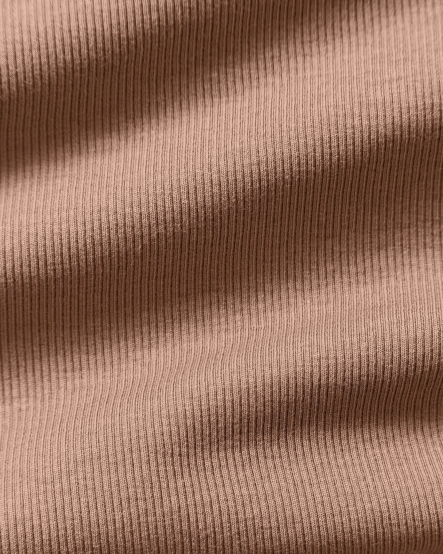 Comfort Ribbed Midi Tank | Mauve Taupe