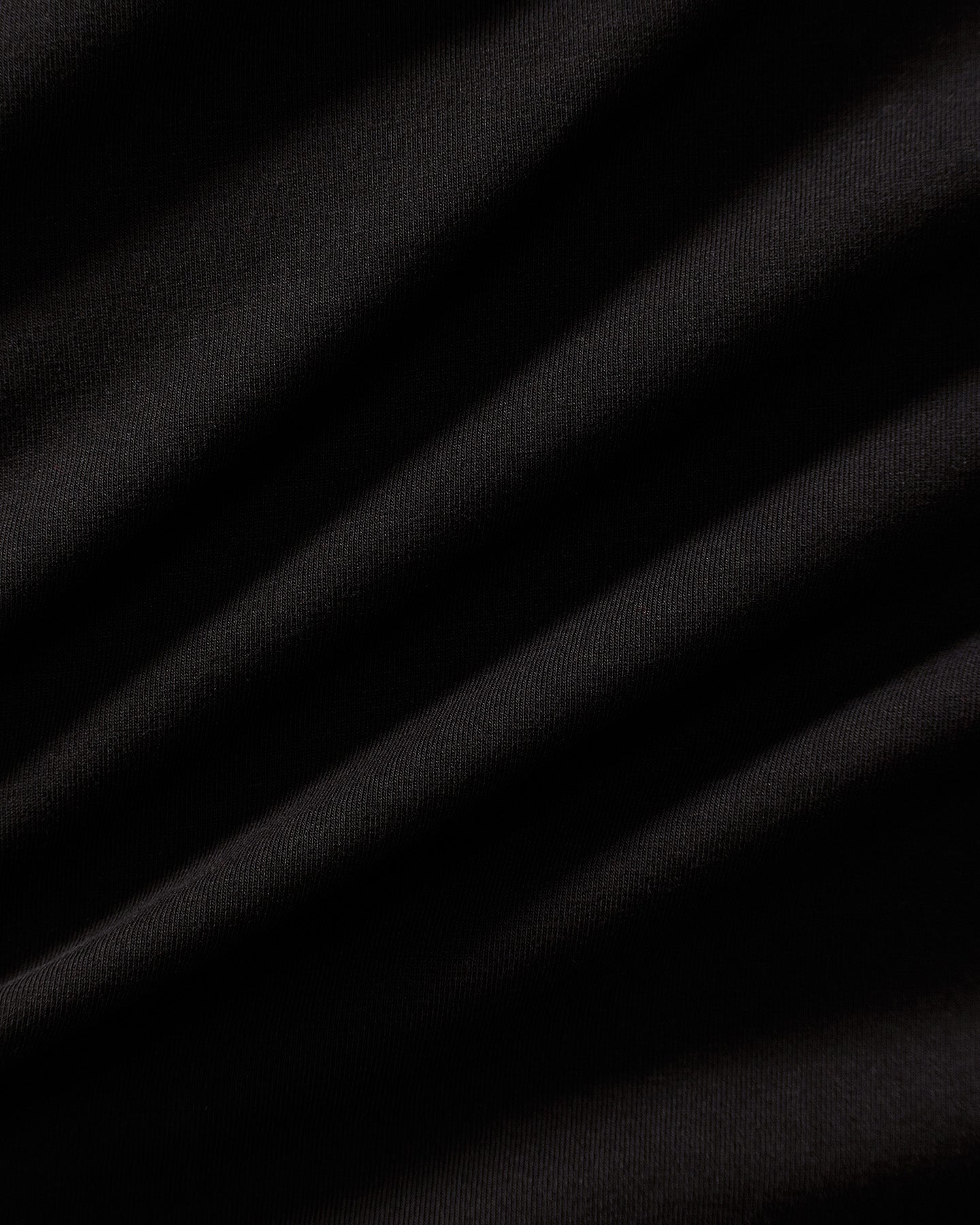 Cotton Contour Long Sleeve T-Shirt | Black