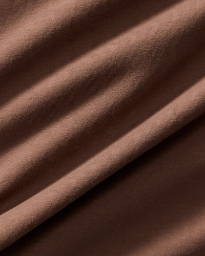 Cotton Contour Short Sleeve T-Shirt | Mocha